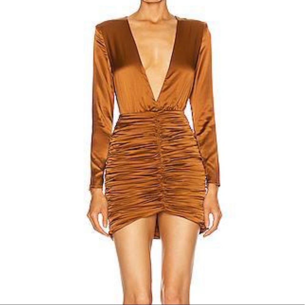Retrofete Brea Dress in Brown